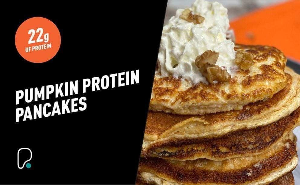 PUMPKIN PROTEIN PANCAKES RECIPE