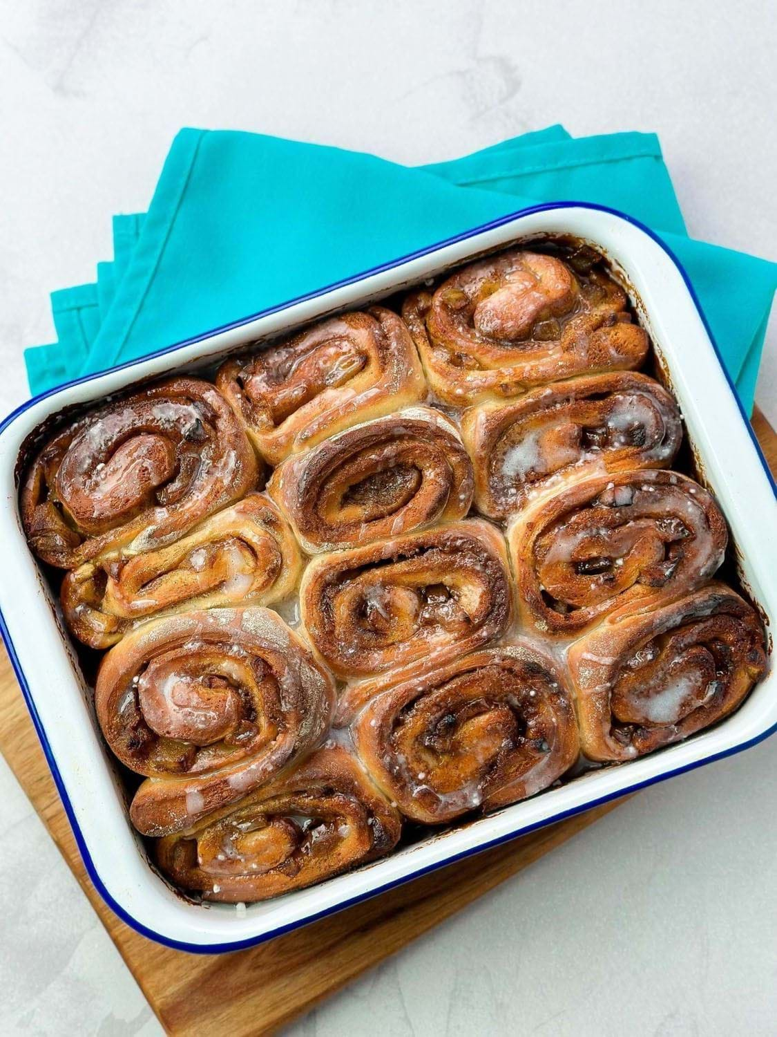 Toffee Cinnamon Rolls