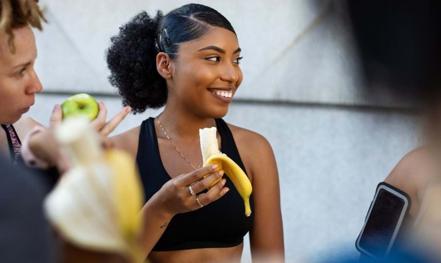 Woman With Banana